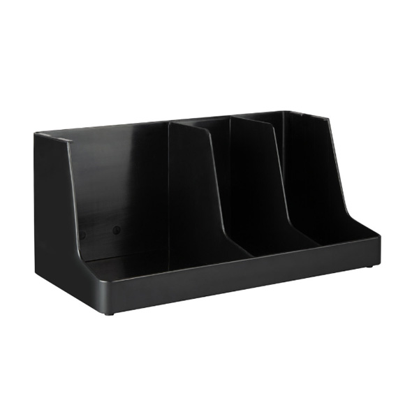 3 Compartment Cup, Lid and Straw Organizer