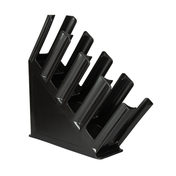 4 Slanted Compartment Cup, Lid and Straw Organizer